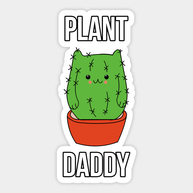 Kawaii Cactus Kitty Cat Plant Daddy Succulent Cacti